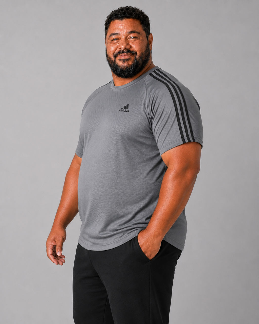 [PLUS SIZE G1 ao G4] Camiseta Dry Fit Adidas v3