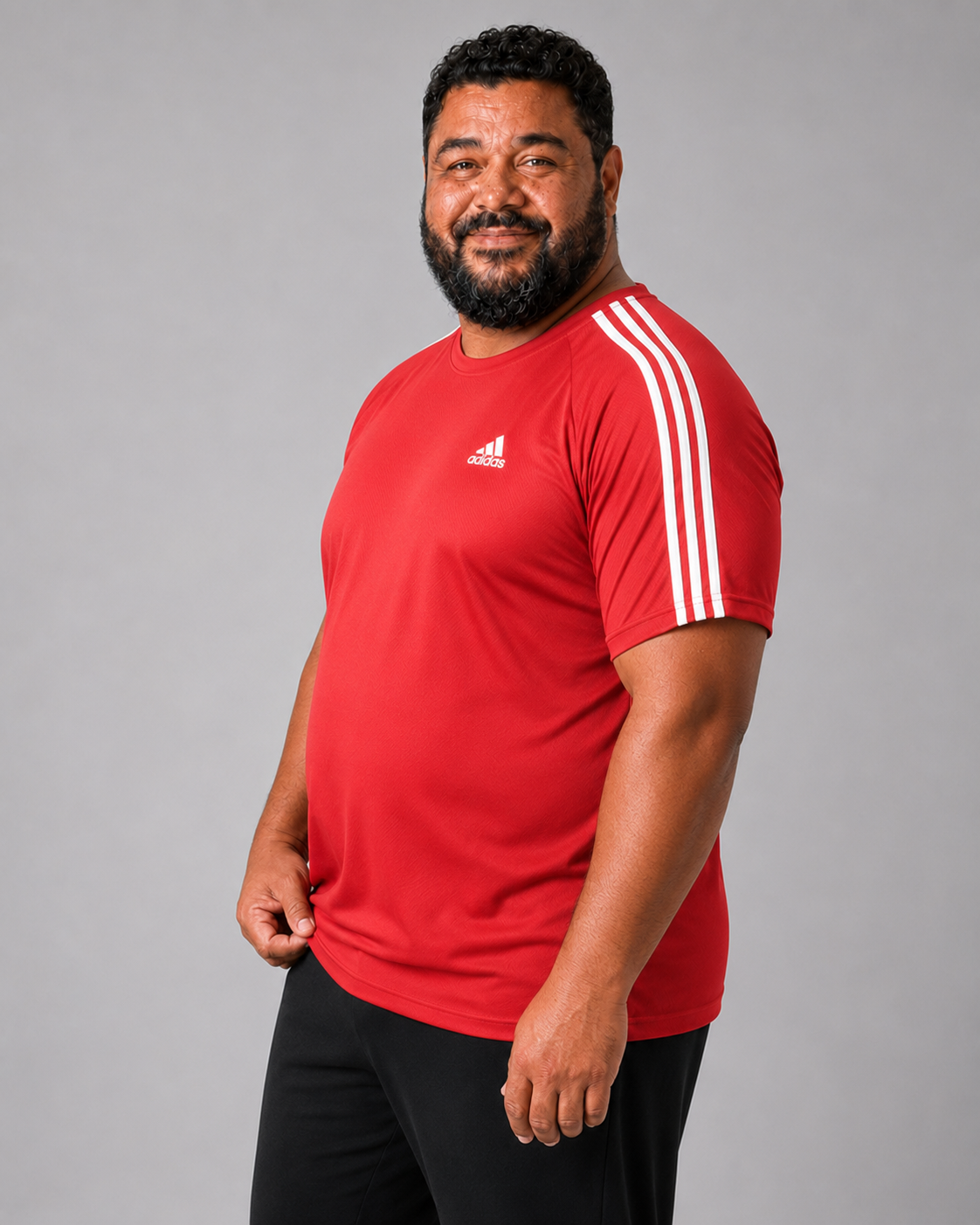 [PLUS SIZE G1 ao G4] Camiseta Dry Fit Adidas v3